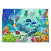 Een cadeautas met aquatische charme (Voorkant)