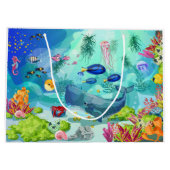 Een cadeautas met aquatische charme (Achterkant)