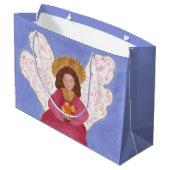 Een cadeautas van Angel en Butterfly (Achterkant Gekanteld)