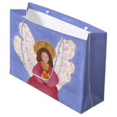 Een cadeautas van Angel en Butterfly (Voorkant Gekanteld)