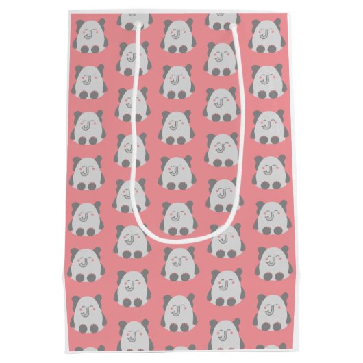 Een cadeautas van een olifant, zoals in de Cute ka (Achterkant)