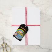 Een cadeautje met Aloha Cadeaulabel (Met Touw)