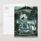 Een cadeautje van de goden fantasy 3D Briefkaart (Voorkant / Achterkant)