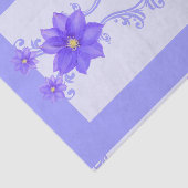 Een cadeautje van uw Initiaal-weefseldocument Tissuepapier (Detail)