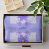 Een cadeautje van uw Initiaal-weefseldocument Tissuepapier (Geschenk)