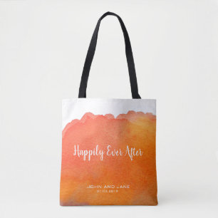Een cadeautje voor bruidsmeisje ooit na perziken tote bag