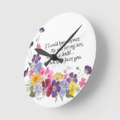 Een cadeautje voor de dochter in de wet ronde klok (Hoek)