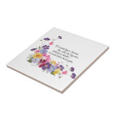 Een cadeautje voor de dochter in de wet tegeltje (Zijkant)