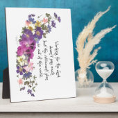 Een cadeautje voor geestelijken of vrijwilligers fotoplaat (Zijkant)