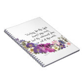 Een cadeautje voor geestelijken of vrijwilligers notitieboek (Rechterzijde)