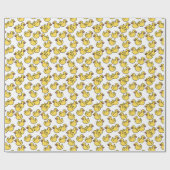 Een cadeautje voor inpakpapier voor een kunstbad v (Vlak)