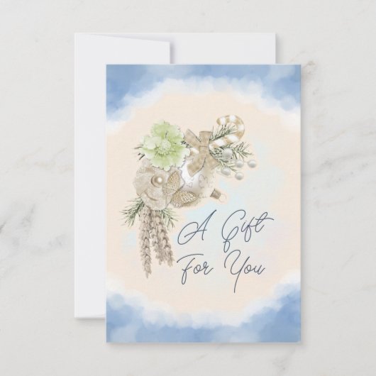 Een cadeautje voor je aankondiging (Voorkant)