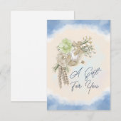 Een cadeautje voor je aankondiging (Voorkant / Achterkant)