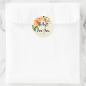 Een cadeautje voor je  Floral Stickers 20 (Tas)