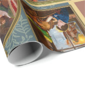 Een cadeautje voor kerstcadeaus cadeaupapier (Rol Hoek)