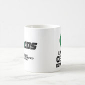Een café met het Centrum Koffiemok (Center)