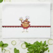 Een Cake bakken Theedoek (Gevouwen)