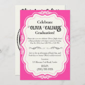 Een caleidoscoop van Viering: BarbiePink Kaart (Voorkant / Achterkant)