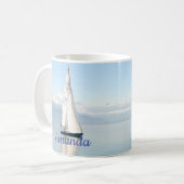 Een Calm Mirror-achtige baai van Zee Koffiemok (Voorkant links)