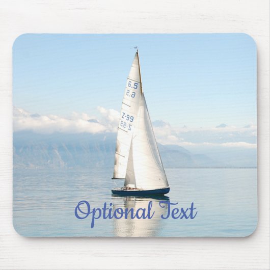 Een Calm Mirror-achtige baai van Zee Muismat (Voorkant)