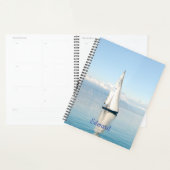 Een Calm Mirror-achtige baai van Zee Planner (Display)