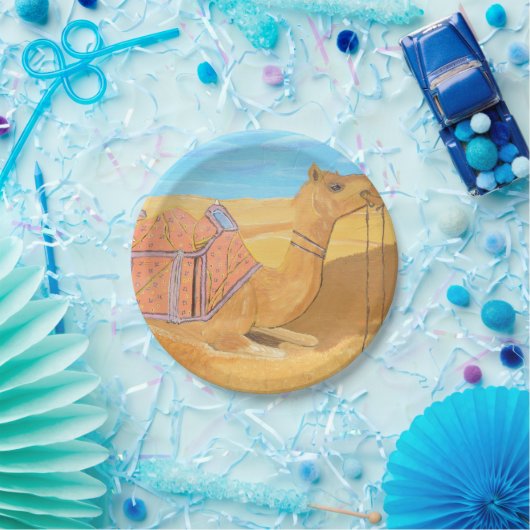 Een Camel Paper bord (Feest)