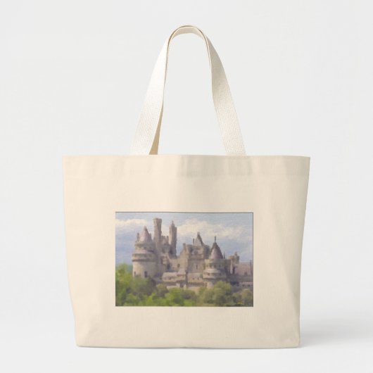 Een Camelot-zomer Grote Tote Bag (Voorkant)