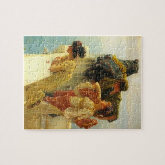 Een campagne van Sir Lawrence Alma-Tadema Legpuzzel (Horizontaal)