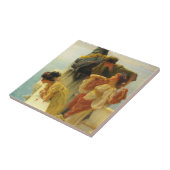 Een campagne van Sir Lawrence Alma-Tadema Tegeltje (Zijkant)