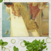 Een campagne van Sir Lawrence Alma-Tadema Theedoek (Gevouwen)