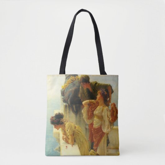Een campagne van Sir Lawrence Alma-Tadema Tote Bag (Voorkant)