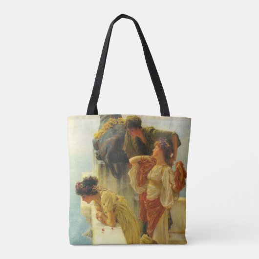 Een campagne van Sir Lawrence Alma-Tadema Tote Bag (Achterkant)