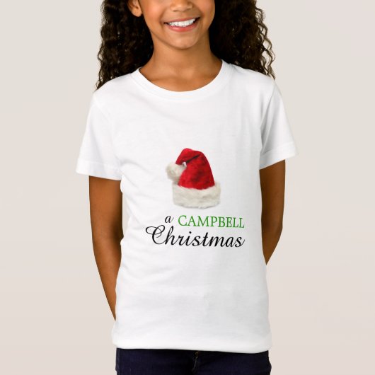 Een CAMPBELL Kerstmis T-shirt (Voorkant)