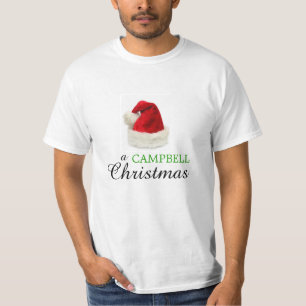 Een CAMPBELL Kerstmis T-shirt