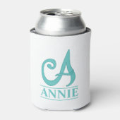 Een Can Koeler met Monogram (Blikje Voorkant)