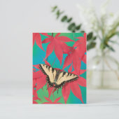 Een Canadese tijger Swallowtail Butterfly Briefkaart (Staand voorkant)
