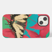 Een Canadese tijger Swallowtail Butterfly iPhone Hoesje (Achterkant horizontaal)