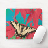 Een Canadese tijger Swallowtail Butterfly Muismat (Met muis)