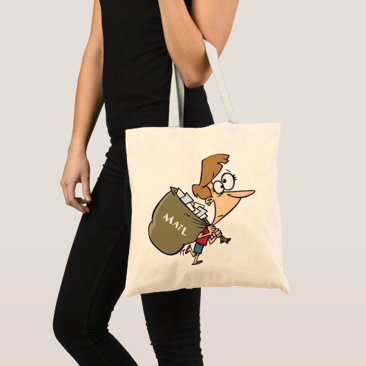Een Canvas tas voor e-mail (Voorkant (product))