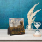 Een Capriccio Uitzicht van een drukke haven scene Fotoplaat (Insitu)