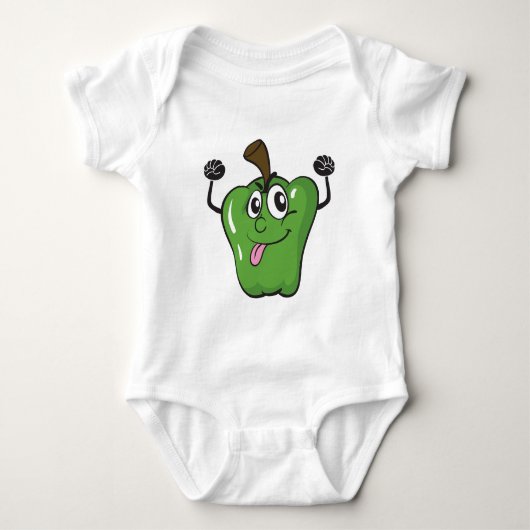 een capsicum romper (Voorkant)