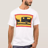 Een caravan slepen t-shirt (Voorkant)