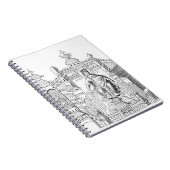 Een Carlovingiaanse koning in zijn paleis, die Wi  Notitieboek (Rechterzijde)