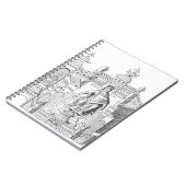 Een Carlovingiaanse koning in zijn paleis, die Wi  Notitieboek (Linkerzijde)