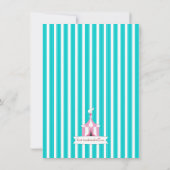 Eén carnaval Girl Birthday Party Invitation toelat Kaart (Achterkant)