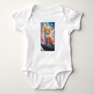 Een cartoon anim cat design Babysuit een stuk Romper