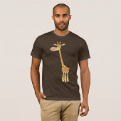 Een cartoon giraffe T-shirt (Voorkant volledig)