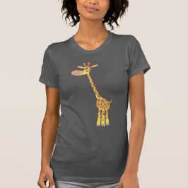 Een cartoon giraffe Vrouwen T-shirt