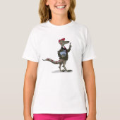 Een Cartoon Iguanodon klerk. T-shirt (Voorkant)