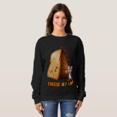 Een Cartoon Muis Verliefd op een Kaas Trui (Voorkant volledig)